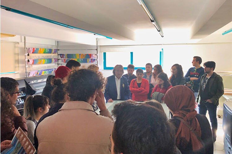 Akdeniz Üniversitesi Güzel Sanatlar Fakültesi Öğrencilerini Ağırladık