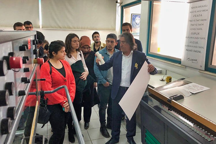 Akdeniz Üniversitesi Güzel Sanatlar Fakültesi Öğrencilerini Ağırladık