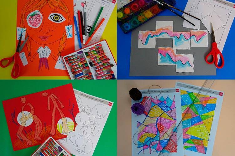 Çocuklara Çevrimiçi Modern ve Çağdaş Sanat Yolculuğu