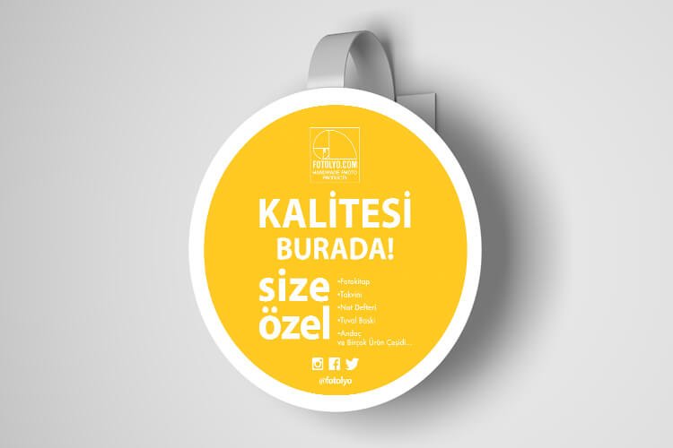 Markanıza Özel Wobbler ile Baskı Reklamlarınızla Farkınızı Ortaya Koyun!