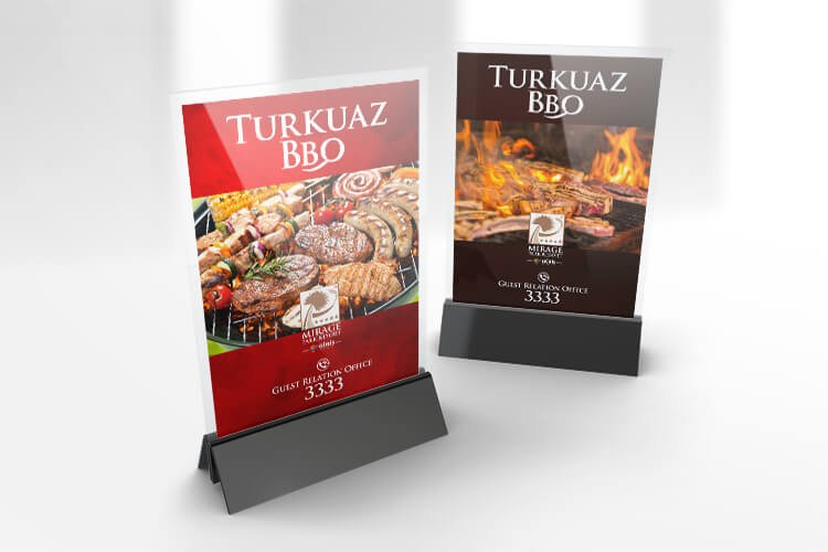 Masaüstü Pleksi İlanları ile Masalara Yeni Düzen Getirin