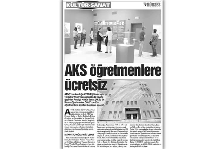 Picasso Ziyaretimiz Hürses Makalesinde